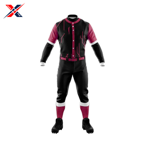 Uniforme de béisbol personalizado para adultos de alta calidad Diseño único Contraste de colores Cómodo Ropa deportiva de talla grande Transpirable Razonable - Product Image 5