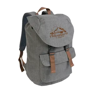Zaino Promozionale Personalizzato Bicolore Melange per Merchandising - Product Image 4
