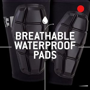 Espinilleras de Fútbol Ligeras, Flexibles, Transpirables y Cómodas de Cuero, 2 Pares, Protector de Pantorrillas para Jugadores de Fútbol Adultos - Product Image 3