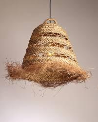 โคมไฟห้อยทำมือจากหญ้าทะเล โคมไฟสานจากฟาง โคมไฟระย้าสานสำหรับตกแต่ง - Product Image 3