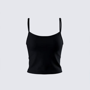 Service OEM – Nouveaux débardeurs respirants grande taille pour femmes, style hip-hop, en coton/fibre de bambou, séchage rapide, logo personnalisé, vêtements de sport, Pakistan - Product Image 4