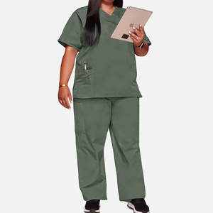 Uniforme Médico OEM Duradero y Cómodo, Conjunto de Uniformes de Enfermería Unisex, Tela de Lona de Secado Rápido y Transpirable - Product Image 1