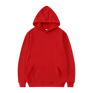 Mode hommes sweats à capuche pull hiver automne sweat à capuche décontracté sweats couleur unie sweats à capuche surdimensionné noir sweat - Product Image 3