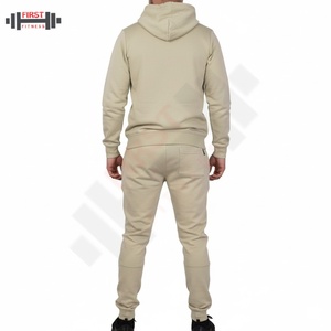 Conjunto Deportivo de Dos Piezas de Algodón 100% Nuevo Estilo, Sudadera con Capucha Extra Grande para Hombre, Estampado de Logotipo, Ropa Deportiva de Invierno para Gimnasio, de Lujo - Product Image 6