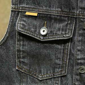 เสื้อกั๊กยีนส์สำหรับผู้ชายเสื้อกั๊กยีนส์ระบายอากาศได้ดีสไตล์ใหม่สำหรับฤดูหนาว - Product Image 4