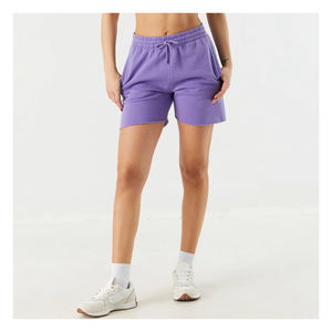 Pantalones cortos de verano informales al por mayor, pantalones cortos deportivos de algodón para mujer, pantalones cortos ajustados para yoga y fitness a rayas 2026 - Product Image 3