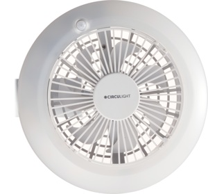 Ventilador de techo LED de interior moderno de calidad excepcional Serie 4100K Blanco neutro Finesse Precios Circulight Socket - Product Image 3