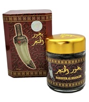 Bakhoor Oud Al Khanger 50 Grammes par Banafa for Oud, Bâtonnets d'Encens Arabes Originaux de Dubaï pour Usage Domestique
