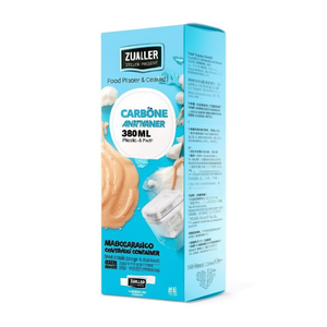 Contenedor de Almacenamiento de Alimentos de 380 ml, Plástico, Color Crema, Paquete de 6, por ZELLER PRESENT - Product Image 2