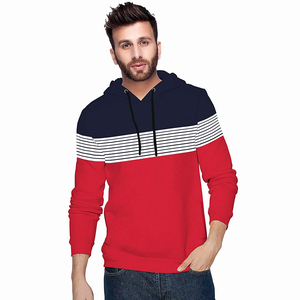 OEM-Sudadera con capucha para hombre, prenda deportiva masculina con diseño de Panel de trabajo, de Color amarillo y blanco, a la moda - Product Image 6