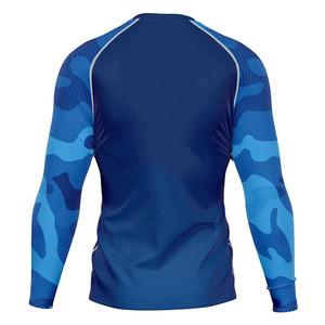 เสื้อเชิ้ตฟิตเนสพิมพ์ลาย UPF50 + ซับลิเมชันผ้าแห้งเร็วแขนยาวรัดรูประบายอากาศได้ดีเป็นมิตรต่อสิ่งแวดล้อมผ้า220g - Product Image 2