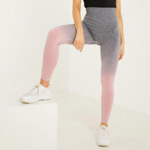 Mallas deportivas sin costuras de cintura alta para mujer, pantalones de Yoga informales para entrenamiento de gimnasio, ropa elástica para correr con Control de barriga a prueba de sentadillas - Product Image 1