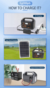 สถานีไฟฟ้าพกพา 150W 144Wh พร้อมไฟ LED หลายช่องจ่ายไฟ สำหรับตั้งแคมป์ เดินทาง และสำรองไฟฉุกเฉิน - Product Image 6