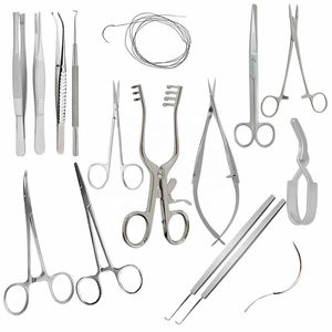 Ensemble d'instruments chirurgicaux manuels en acier pour la chirurgie thoracique et thoracique, certifié CE ISO, SurgiRight - Product Image 5