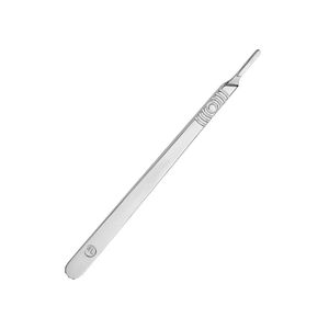 Porte-lame chirurgical à long manche Poignée BP Poignée Scalpel # 3LA Taille 20.25cm / 8.25 "Utilisé pour la chirurgie Prix bon marché OEM - Product Image 3