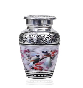 Pareja Pájaro Encantadora Urna para Cenizas Mujeres Urnas de Cremación para Cenizas Humanas Mini Urnas Adulto Hombre Pequeño para Cenizas Humanas Tamaño Personalizado - Product Image 5