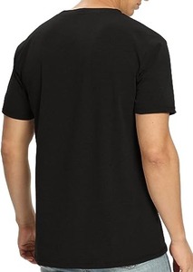 Camiseta de cuello redondo de Spandex de algodón Premium para hombre Camiseta clásica fresca de Bangladesh Stock al por mayor disponible - Product Image 2