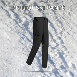 Pantalons de ski d'hiver imperméables anti-UV Power Stretch à cordon de serrage pour homme Best Selling Primaloft Professional 100% - Product Image 5