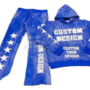 Chándal para Hombre con Efecto Desgastado y Roto, Diseñado para un Estilo Deportivo y Cómodo - Product Image 1