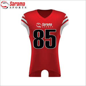 Uniforme de fútbol americano Ajuste regular Uniformes de fútbol fáciles de usar/Club juvenil 100% Poliéster Uniforme americano, - Product Image 3