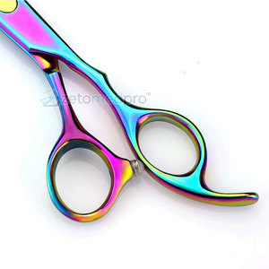 Sharp Facial Hair <b>Scissors</b> Mens Beard <b>Mustache</b> Trimmer Professional <b>Mustache</b> <b>Scissors</b> for Men Salon Quality Grooming - Product Image 6