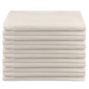 Saco de harina de algodón 100%, toallas de cocina tejidas, estilo cuadrado liso, costura e impresión personalizable, limpieza desechable para el hogar - Product Image 1