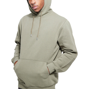 Vente en gros de sweat à capuche en coton mélangé avec logo personnalisé sweats à capuche vintage épais pour hommes - Product Image 2