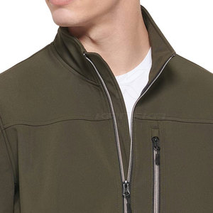 <b>Light</b> Weight Softshell <b>Jacket</b> Full Zipper Softshell Winter <b>Jacket</b> Polyester Made Softshell <b>Jacket</b> - Product Image 6