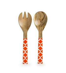 Juego de Cubiertos Ecológicos de Latón Pulido Espejado y Acero Inoxidable, Incluye Cuchara para Sopa y Arroz, Ideal para Regalos - Product Image 2