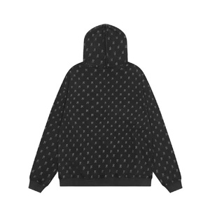 Sudadera con capucha de lujo para mujer con estampado completo de estilo pulóver de alta calidad Sudadera con capucha transpirable Unisex con logotipo personalizado - Product Image 2