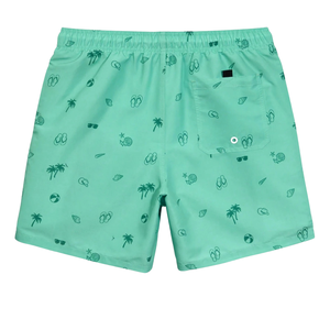 <b>Mens</b> Printed <b>Swim</b> <b>Shorts</b> Quick Dry Mid Waist Drawstring Casual Summer Beachwear Lightweight Outdoor Vacation XL - Product Image 2