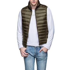 Chaleco de invierno para hombre personalizado de la mejor calidad, cómodo chaleco táctico de seguridad con carcasa de nailon, tela tejida transpirable a prueba de viento - Product Image 1