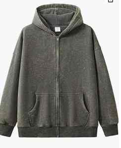 100% Premium poliéster tejido personalizado cortavientos con capucha pantalones de chándal conjunto cuello redondo Jogger transpirable invierno Casual chándal hombres - Product Image 4