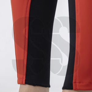 Equestrian Breeches Knee Patch Horse Riding Pants 4-Way Stretch Durable Performance Trousers Pull-On <b>Button</b> Closure for Women - Product Image 5