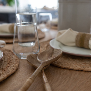 Rond de serviette tissé à la main fabriqué au Vietnam matériau écologique pour la décoration de la maison et de la vaisselle en gros - Product Image 3