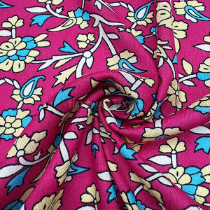 Tela tejida de viscosa 100% de rayón hilado con estampado africano Baati 36 "/44"/58 "90gsm 95gsm 100gsm 110gsm 120gsm - Product Image 4