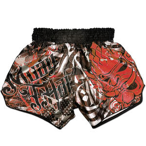 กางเกงขาสั้น MMA แฟชั่นสำหรับฝึกซ้อมต่อสู้แบบไทยกางเกงต่อยมวย
