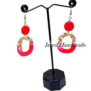 Javd Handicerafts High Quality New <b>Resin</b> <b>Earrings</b> Classic Vintage Style for Anniversary Engagement Gift Party Wedding - Product Image 4
