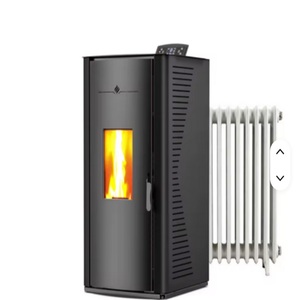 Poêle à granulés de haute qualité à alimentation automatique, chauffage à eau chaude, design moderne, contrôlé par WIFI, hydro-pellet - Product Image 3