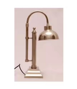 Silver Side Table Lamp with Wire Fabric Shade Table Lamp Floor Lamp Indoor <b>Lighting</b> Smart <b>Lighting</b> Moon - Product Image 4