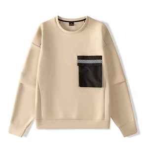 Sweat-shirt à col rond à manches longues, ample, respirant, avec inscription graphique, épaules tombantes, décontracté - Product Image 5