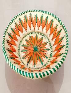 Venta caliente hermoso juego hecho a mano de pared colgante cesta de algas marinas decoración de entrada de habitación tapices decorativos - Product Image 2