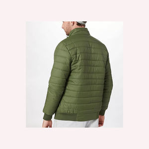 Veste polyester-coton haute performance pour hommes Veste polyester-coton confortable extérieure légère et durable chaude - Product Image 3