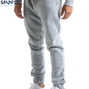 Conjunto de Chándal de Felpa de Algodón 100% Estampado Personalizado de Alta Calidad para Hombre, Diseño 2 en 1, Transpirable y Ecológico - Product Image 4