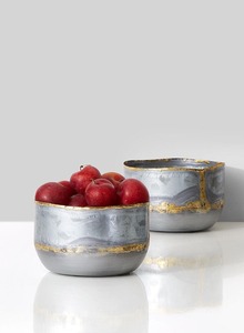 Bols à thème européen Vaisselle d'intérieur Conceptions galvanisées avec stockage de fruits en forme de nouveau Bol à nourriture Bol à savon décoratif pour la maison - Product Image 2