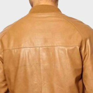 Veste en cuir pour homme, col montant, haute qualité, prix bas, nouvelle arrivée, sur mesure, style streetwear - Product Image 5
