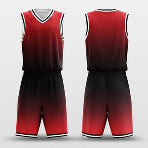 Ensemble de maillot et short de basketball unisexe sans manches personnalisé en gros, imprimé par sublimation, respirant, uniforme d'équipe pour l'entraînement - Product Image 3