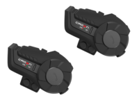 Casque Intercom Moto Crown Micro IP65 Qualcomm en Plastique ABS pour Casque de Moto, Portée 1200M, Connexion 2 Personnes, Utilisation 24/7