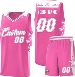Uniforme de baloncesto personalizado impreso equipo y número conjunto de Baloncesto Superior y pantalones cortos para hombres/industria deportiva - Product Image 2