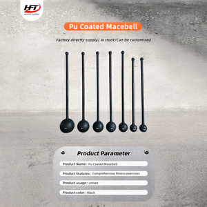 <span class=keywords><strong>Maza</strong></span> de Acero para Gimnasio, <span class=keywords><strong>Maza</strong></span> Recubierta de PU para Entrenamiento de Fuerza - Product Image 2